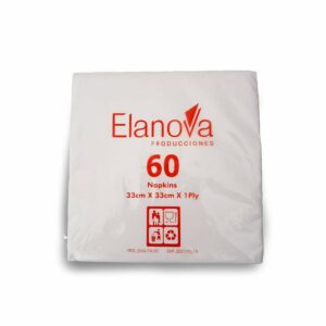 Paquetes de servilletas 60 unidades