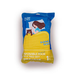 Set de sábana y fundas desechables