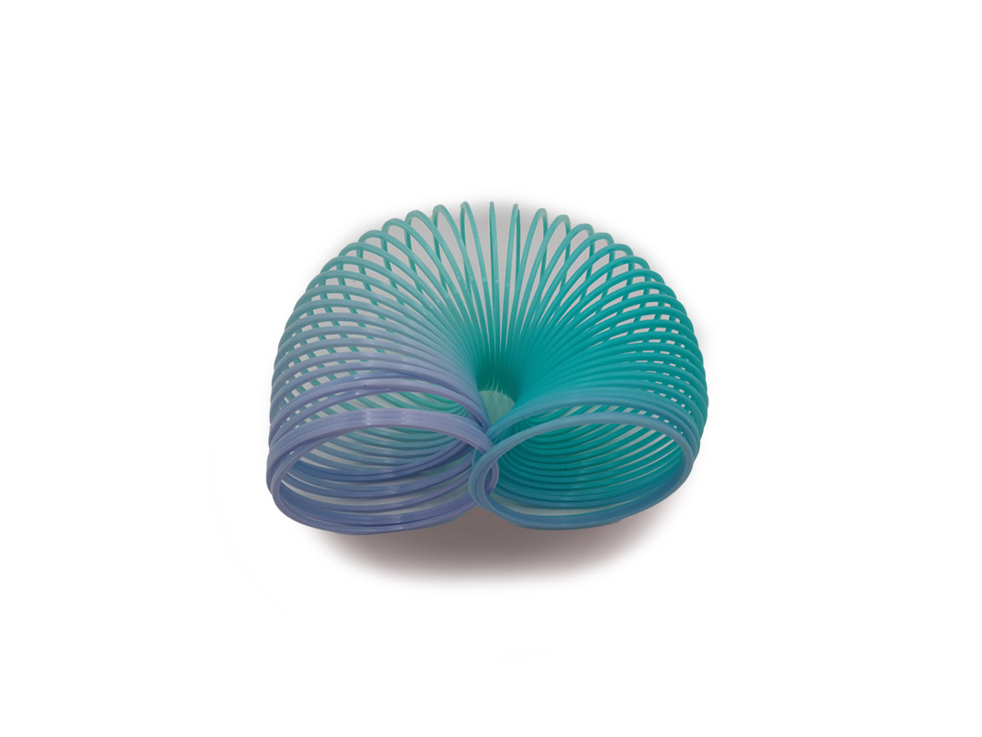 Resorte Plástico de Juguete