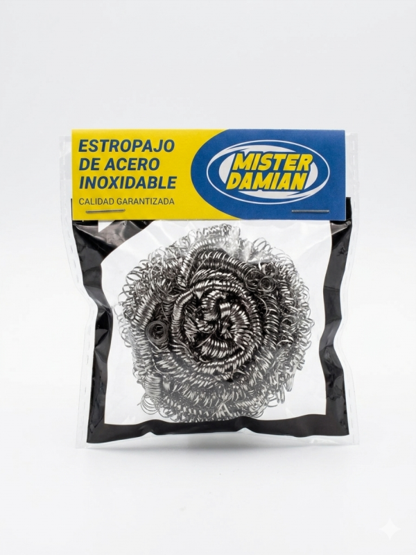Estropajo de Acero Inoxidable